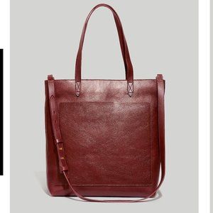 Madewell Medium Transport Tote - Dark Cabernet